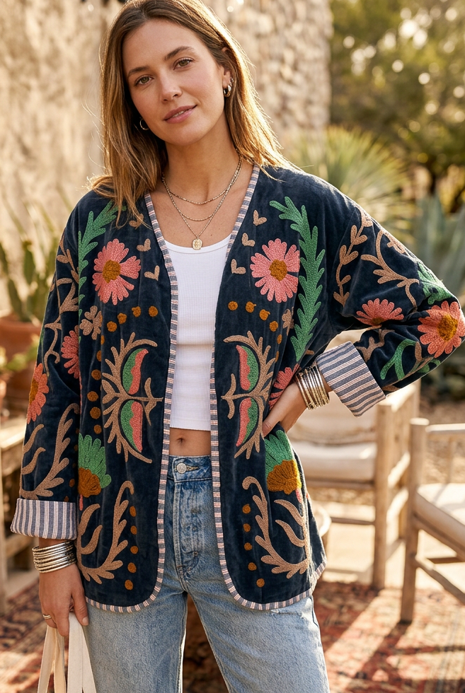 Chaqueta Suzani Velvet