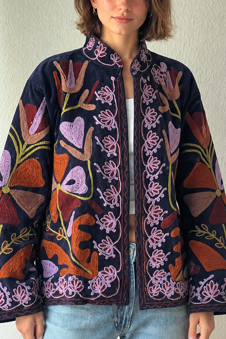Chaqueta Suzani terciopelo bordada (copia)