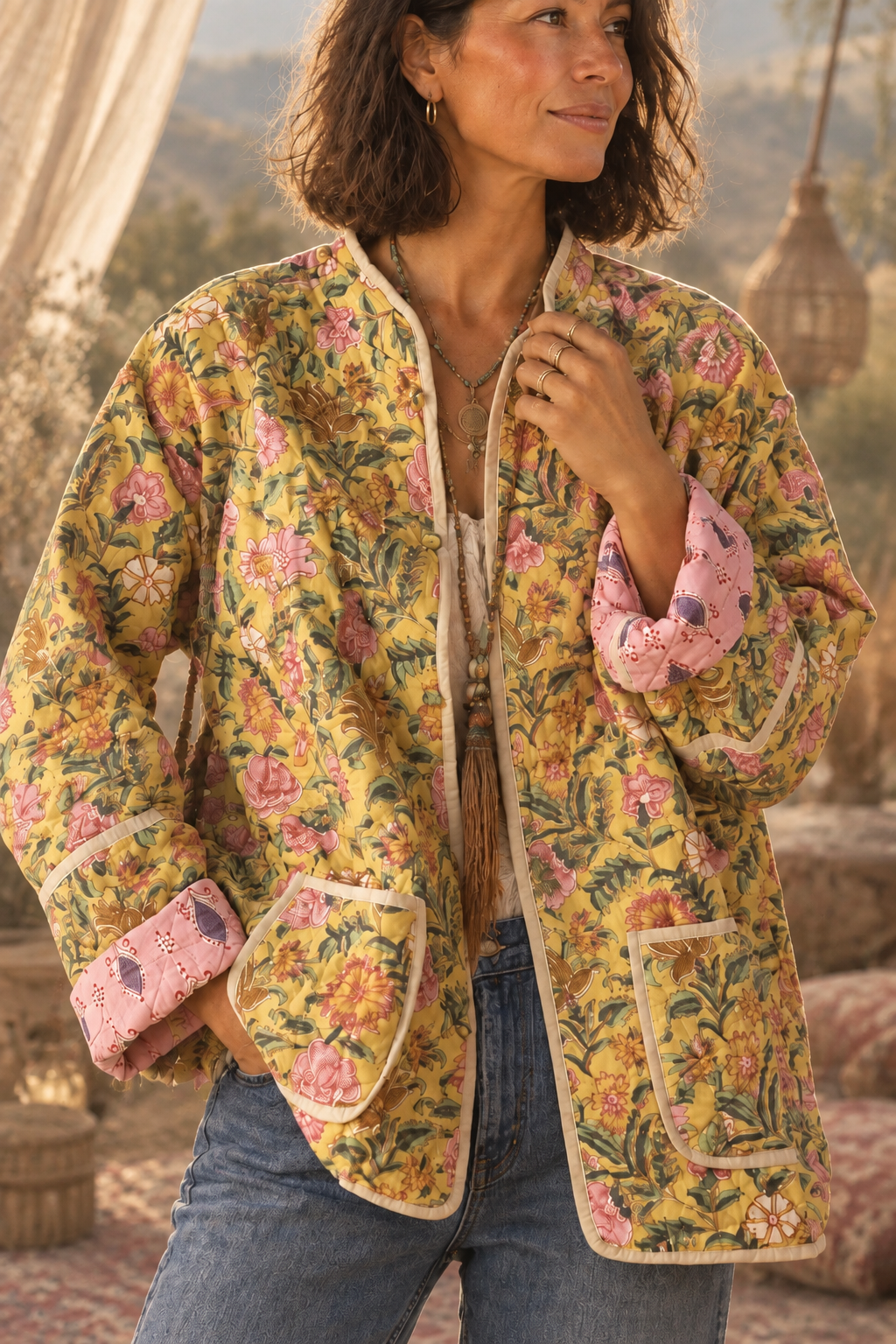 Chaqueta Cotton Reversible