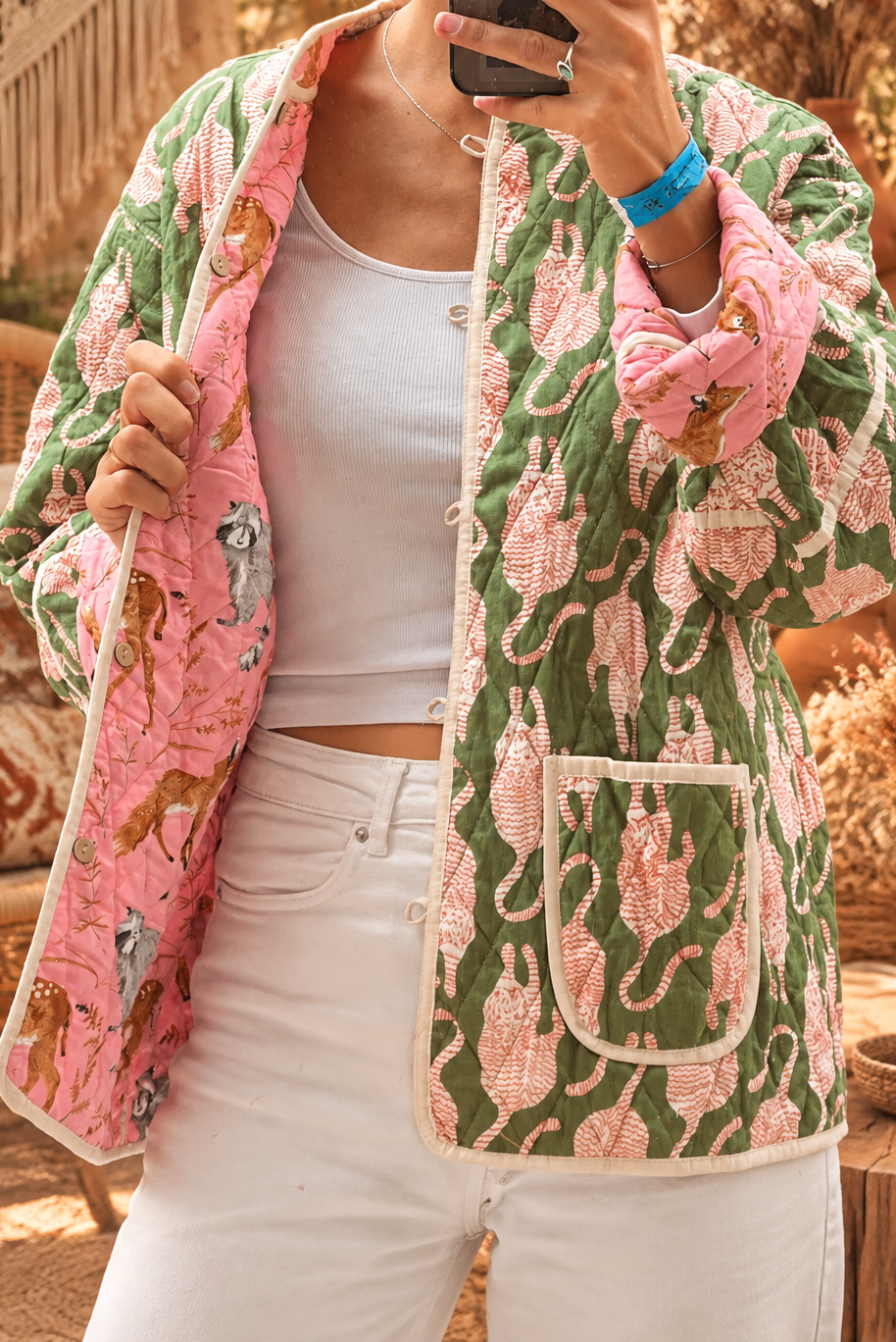 Chaqueta Cotton Reversible