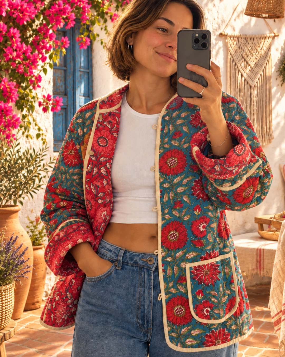 Chaqueta Cotton Reversible