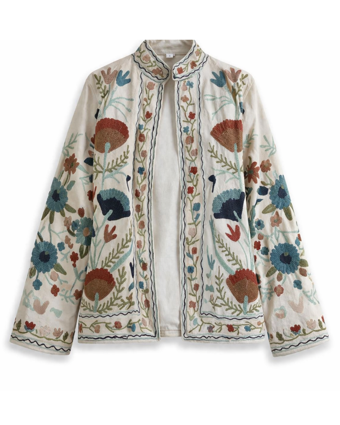 Chaqueta Suzani velvet bordada