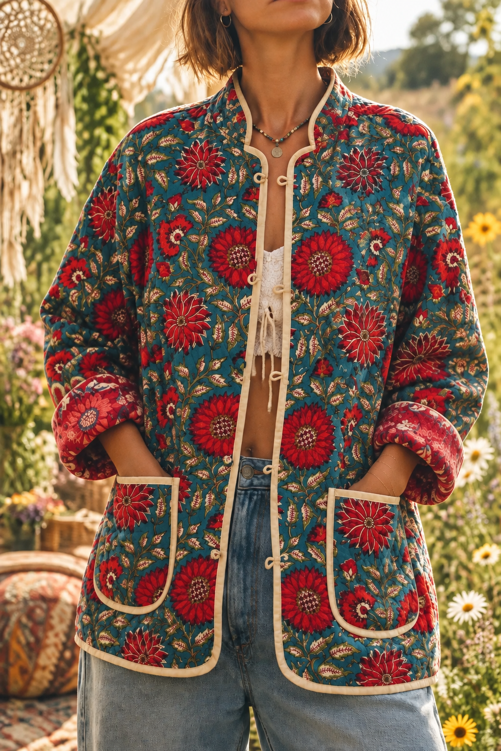 Chaqueta Cotton Reversible