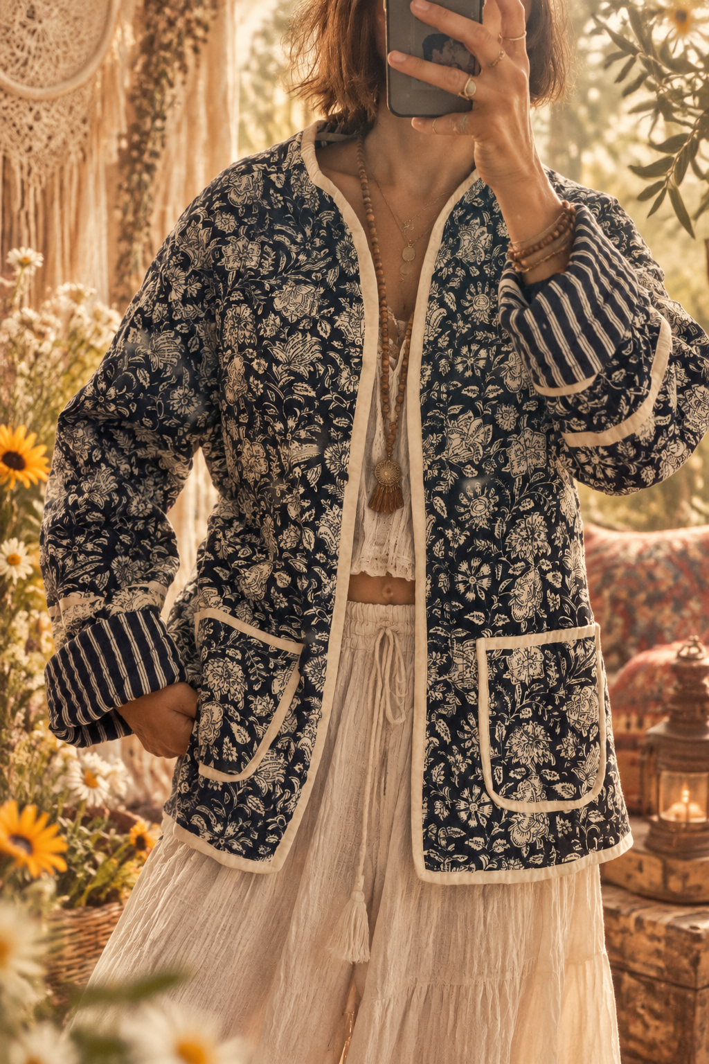 Chaqueta Cotton reversible