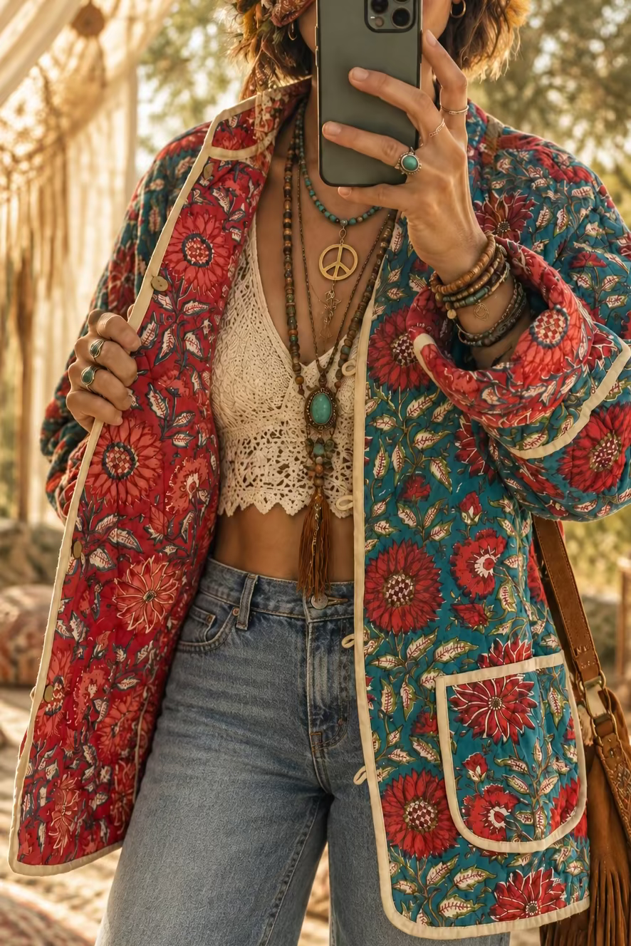 Chaqueta Cotton Reversible