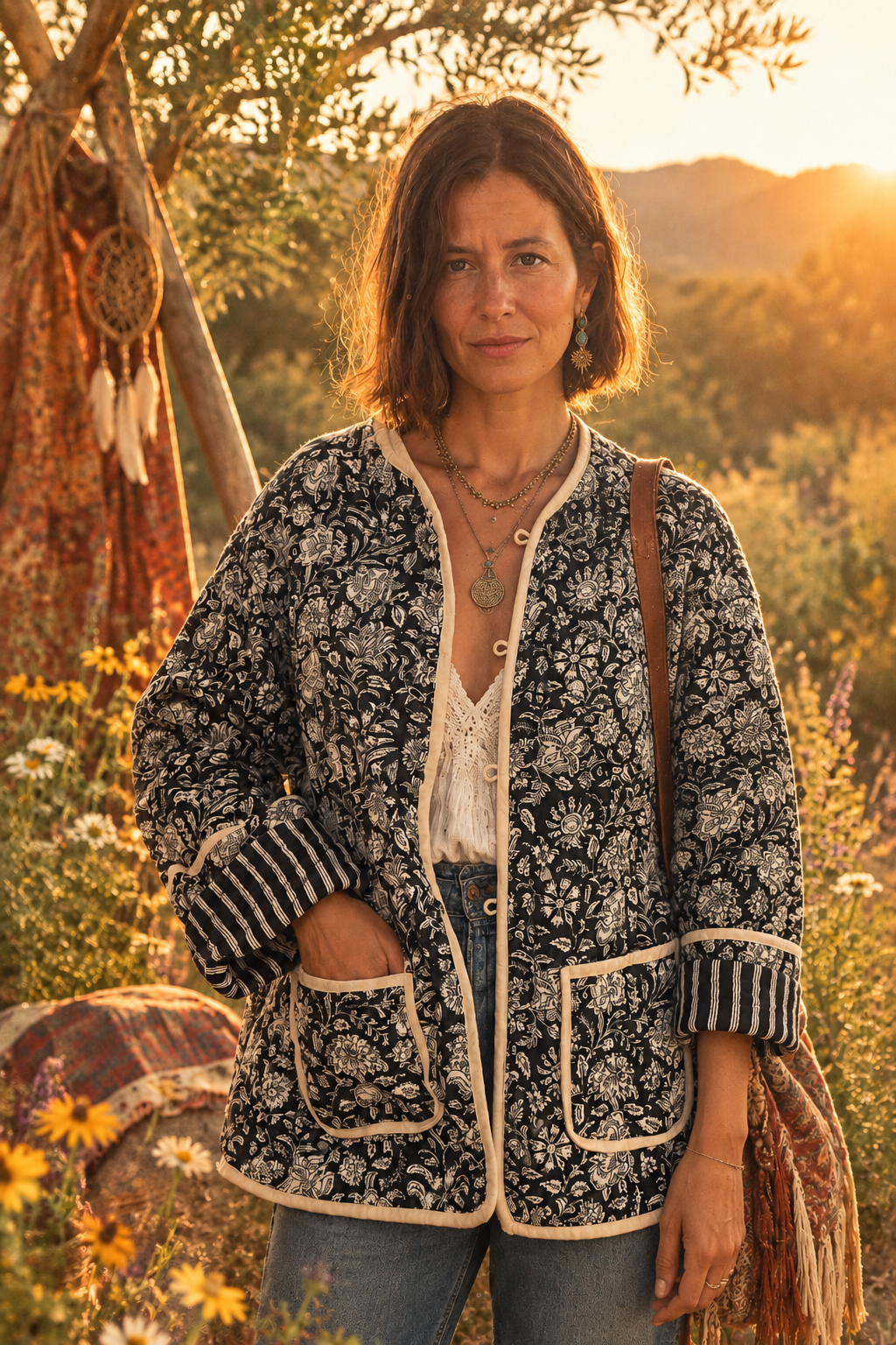 Chaqueta Cotton reversible
